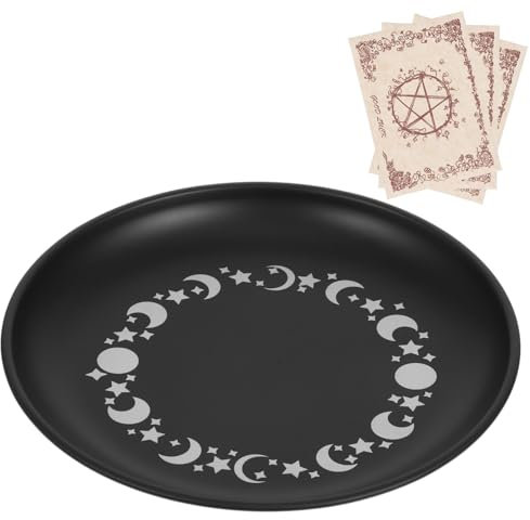 Holibanna Plateau pour Bougies Rangement Acier Inoxydable Et Plateau Décoratif pour Bougeoir