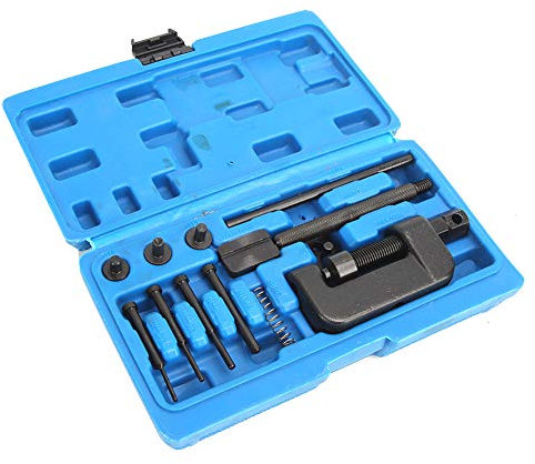 13 unids/set desmontaje divisor remachado Dechainer quitar cadena de distribución conjunto de herramienta de motocicleta