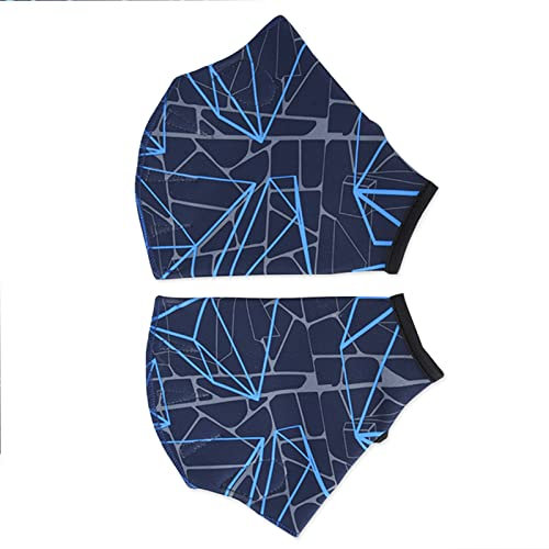Schwimm-Handflossen | Wasserhandschuhe halber Schnitt | Schwimmhandschuhe für Fitness, Wassertraining, Schwimmen, Tauchen, Schnorcheln, Nupaque