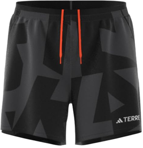 adidas TERREC - Pantalones Cortos para Hombre, Estampado multiligero, Talla L, 17,78 cm