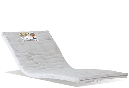 Soft Sense Kaltschaum Matratzenauflage - Orthopädische Auflage - Cooltouch Komfortschaum Matratzenschoner - ca. 6 cm Höhe - 90 x 220 cm Matratzentopper