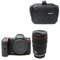 KamKorda Camera Bag + R5 C Mirrorless Cinema Camera with RF 24-70mm f/2.8L IS USM, Two Cameras in One Body: Photo + Cinema, 45MP Stills, Full-Frame 8K CMOS Sensor + 2 Year Warranty