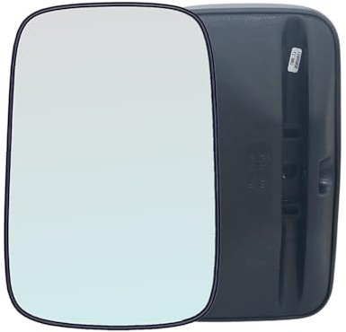 Specchio Retrovisore specchietto esterno - Sinistro/Destro, Specchio Completo, Convesso, Cromato, Compatibile con Nissan Cabstar fino al 2006