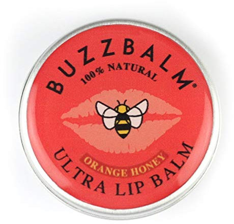 Lip Balm for Chapped Lips - Natural Treatment for Cracked Lips (Orange Honey, 8.5g)