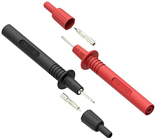 Electro PJP 411 Prüfspitzen-Set Buchse 4 mm CAT II 1000 V, CAT III 1000 V Rot, Schwarz 1 St.