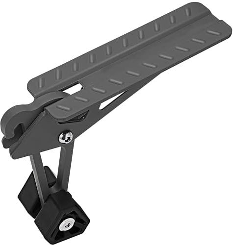 TOOENJOY Marchepied de Porte de Voiture Universel, pédales de Porte Pliables Portables, Crochets de véhicule Stable Charge 180kg, accéder très Facilement Toit de la Voiture, pour Voiture SUV, Gris