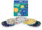 TIMIO Disc Set # 3: 5 Audio Discs for The TIMIO Player | Learn 12 Fairy Tales Vol. 1, The Time, Vegetables, Alphabet A-L, Alphabet M-Z | 8 Languages Included | Learning Toy from 2 - 6 Years