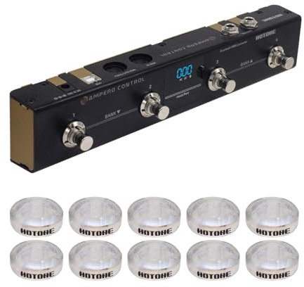 HOTONE MIDI Pedaliera di Controllo Bluetooth Ampero Control 4 Pulsante