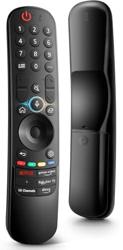 Télécommande magique pour Smart TV L-G - Télécommande vocale Bluetooth - Remplace AN-MR21GA MR22GA MR23GA avec fonction vocale et pointeur Alexa
