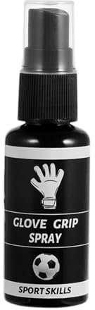 Generisch Torwarthandschuhspray - Fußball-Griffspray für Torwarthandschuhe | 30 ml Handschuhreiniger-Kleberspray, Klebrigmacher für Fußballhandschuhe als Ergänzung zu Baseball-Schlaghandschuhen
