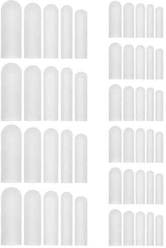 NIYANGLE 50 Protezioni per Cerniere in Silicone per Bucato e Asciugatrice Copricerniera Antirumore Resistente ad Alte Temperature Protezione Antigraffio per Indumenti Delicati Accessori