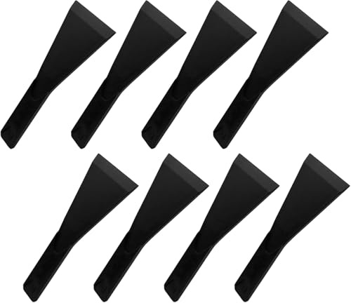 Espátulas de nylon para raclette 8 piezas utensilios de cocina anti rayaduras resistentes al calor para grill de raclette fondue y crepes uso doméstico y profesional