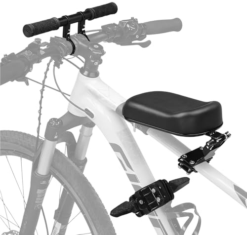 Siege Velo Enfant Avant Siège De Vélo Pour Enfant Siège De Vélo Avant Siege Enfant Velo Avant Siège De Vélo Monté À L'avant Siège De Vélo De Montagne Avec Accoudoir Pédale Pour Enfants 2-5 Ans