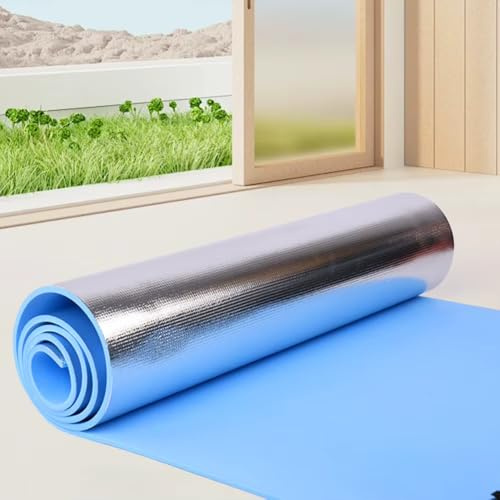 Homezone® Camping Roll Mat Non Slip Insulated Roll Up Mattress Lightweight Sleeping Mattress Multi Purpose Yoga Mat Thick Eva Foam Festival Tent Rug Waterproof Camping Accessory