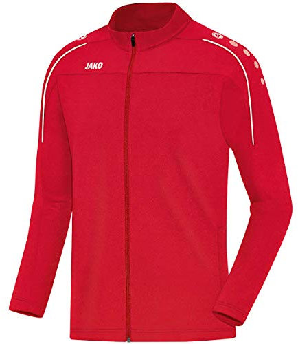 JAKO Herren Freizeitjacke Classico, Rot, M