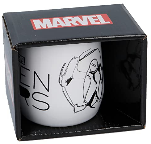 Taza nova de cerámica de 380 ml de Marvel