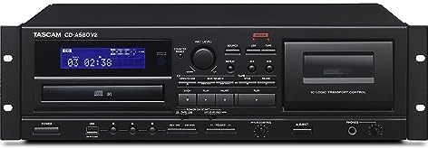 Tascam Lettore CD, scheda di cassette e registratore USB, CD-A580 v2
