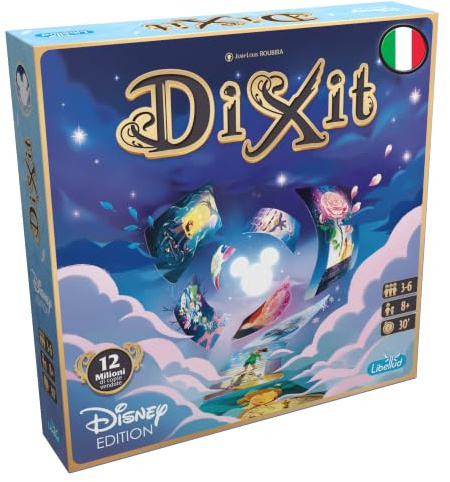Asmodee – DIXIT: DISNEY – Gioco da Tavolo di Immaginazione e Fantasia