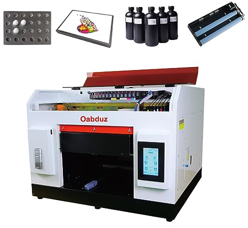 A3 UV Printer A3 R1390 UV Printer Flatbed p rinter for Wood Glass PVC Plastics Metal Phone case with T Shirt fixtue Rotary aixs +5X500ML Ink