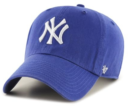 '47 Brand Strapback barnkeps CLEAN UP New York Yankees, Kunglig, One size