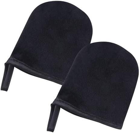 Beaupretty Selbstbräuner Handschuhe Mini Applikator Für Streifenfreies Auftragen Von Bräunungslotion Und Sonnenschutz Weiche Körperhandschuhe Für Gesicht Ellbogen Und Knie Wiederverwendbar