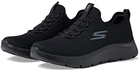 Skechers Gowalk Flex-Athletic Slip-on Casual Walking Shoes with Air Cooled Foam Sneakers, Scarpe da Ginnastica Uomo, Nero 2, 46 EU
