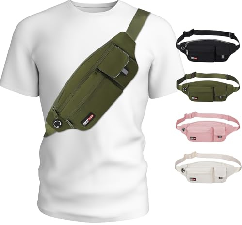 MAXTOP Riñonera Running Deportiva Hombre Mujer, riñonera para Correr, riñonera de Viaje, riñonera para Dinero, Porta teléfono para Yoga, Gimnasio, Correr, Ejercicio, Caminar, Regalo para Corredores