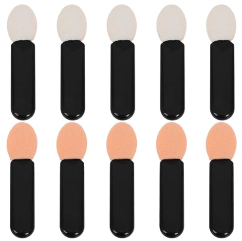 iplusmile Mini Pennello Per Ombretto Applicatore Per Trucco Occhi Pennelli Makeup Piccoli E Versatili Per Ombretto Correttore E Labbra 3.90X1.00X0.50Cm Strumento Portatile Per Trucco Quotidiano