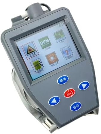 Testeur Fibre Optique, Mini testeur de fibre optique OTDR portable multifonction avec wattmètre optique et source lumineuse stable