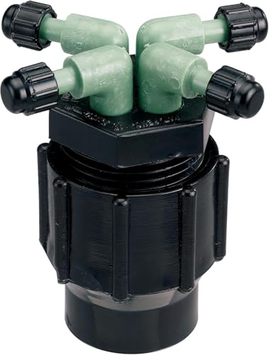 10-Pack Orbit Drip Irrigation System 4-Port Watering Manifold, 1/4 Dripper Tube - 67025