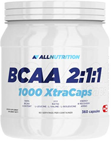 Allnutrition Bcaa 2: 1: 1 1000 Xtracaps 360 Cap