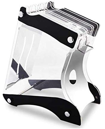 MYBA Creativo Trasparenza coltelli Blocco coltelli Bagagli Consiglio Coltello da Cucina Stand Coltelli Supporto del banco e Una scaffalatura Ceppo per coltelli (Color : A)