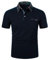 APAELEA Kurzarm Poloshirts Herren Casual Polohemd Kontrast Golf T-Shirt mit Brusttasche (DE/NL/SE/PL, Alphanumerisch, L, Regular, Regular, Blau)