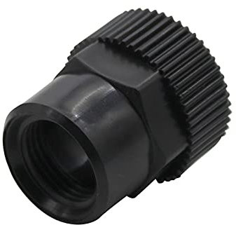Hose Joint Connector Kit European Standard Reducer 3/4 Inch to 1/2 Inch Internal Thread Plastic Garden Hose Connector Hose Adapter 5 (Color : Black)