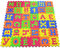 Russian Alphabet Interlocking, 36 Pcs Foam Puzzle Play Mat EVA Floor Tiles for Kids Baby Toddlers Gym Playroom Playmat