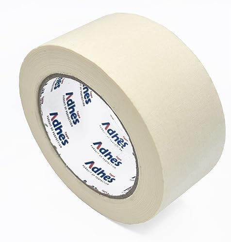 Amazinnov - Cinta de enmascaramiento para pintura y enmascaramiento de 50 m x 50 mm. Adhesivo sin dejar residuos. (1,50 x 50 mm)