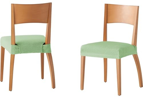 ECOMMERC3 | Pack 2 Fundas Silla Asiento Antideslizantes - Fundas Silla Asiento Acolchadas y Ajustables 100% Made in Spain Elásticas y Muy Suaves