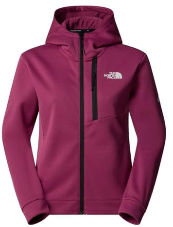 The North Face NF0A893UA6I W MA FZ Fleece Maglia Lunga Donna Cyber Berry/Lively Berr Taglia L