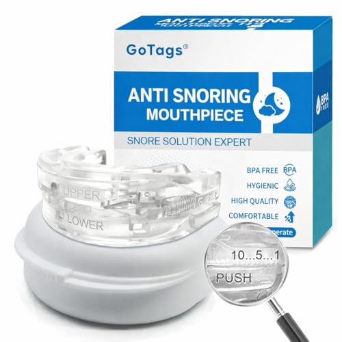 Anti Ronflement Orthese Inodore Et Doux Efficace Puissant Adapté Aux Hommes et Aux Femmes Ronflent - Blanc