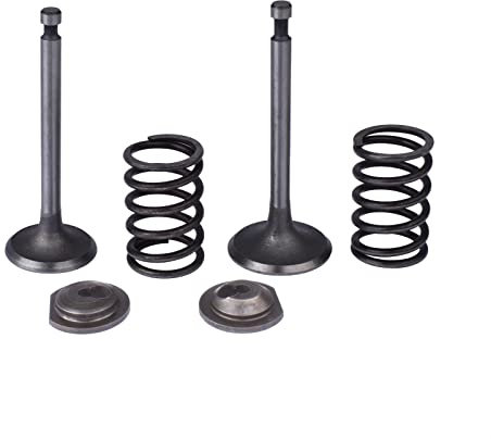 Set di Valvole e Molle di Ritenzione per Honda GX340 GX390 11HP 13HP Motore a Benzina Generatore Tagliaerba Pompa dell'Acqua