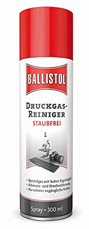 Tryckluftsburk, spray, 300 ml, tar bort damm, ludd och partiklar på känsliga föremål och utrustning