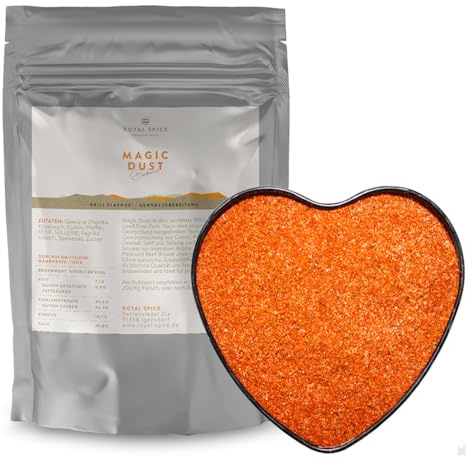 Royal Spice Magic Dust BBQ Rub Gewürzmischung 300g - Erster In Deutschland Hergestellter Magic Dust Rub Nach Dem Originalrezept Von Mike Mills - Verschiedene Größen erhältlich