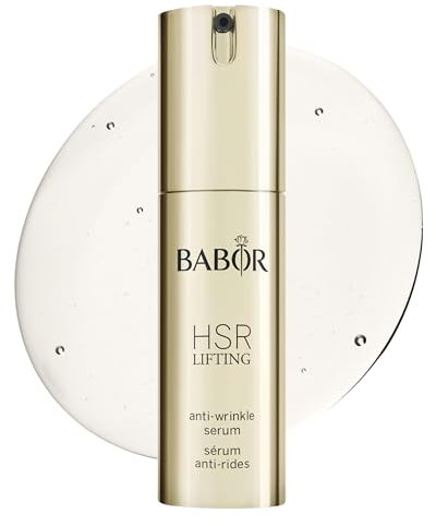 BABOR HSR LIFTING Serum gegen Falten, Anti-Aging Serum für jede Haut, gegen Falten, Mit Hyaluronsäure und Panthenol, mit Sofort-Effekt, 1 x 30ml