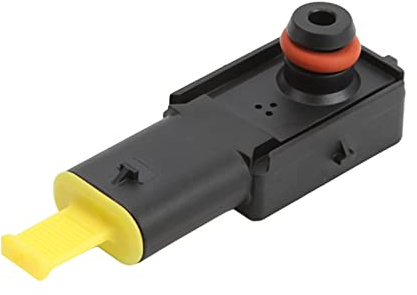 Fydun Capteur de Pression de Servofrein de Voiture 5Q0 906 207 Capteur de Pression de Voiture Noir Remplacement pour A1