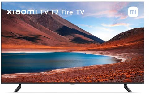 XIAOMI F2 55 inch Smart Fire TV 138 cm (4K Ultra HD, FreeviewPlay, HDR10, Metal frameless, Prime Video, Netflix, Alexa voice control, HDMI 2.1, Bluetooth, USB) 2022
