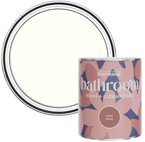 Rust-Oleum Pink Moisture Resistant Bathroom Wood & Cabinet Paint In Satin Finish - Sweet Nothing 750ml