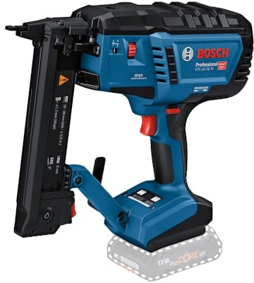 Bosch Professional 18V System Akku Holztacker GTH 18V-38 M (bürstenloser Motor, Einzel-/Kontaktschussauslösung, ohne Akku/ Ladegerät)