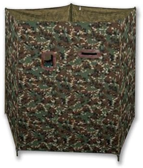 Puesto de caza de 5 lados abierto en aluminio altura 120 cm peso 4,4 Kg