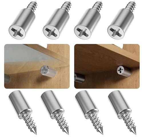 Supporto per scaffali, 20 pezzi, con protezione in gomma, elevata capacità di carico, per mobili, armadi, librerie, refrigeratore per vino