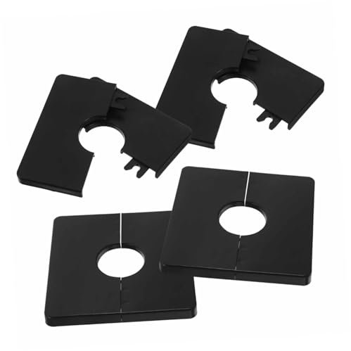 Operitacx 5pièces Cache-plaque Murale Et Plaque De Recouvrement Pour Trou De Tuyau Cache-prise Étanche Pour Tuyaux Eau Décoration Murale Pour Cuisine Et Toilettes